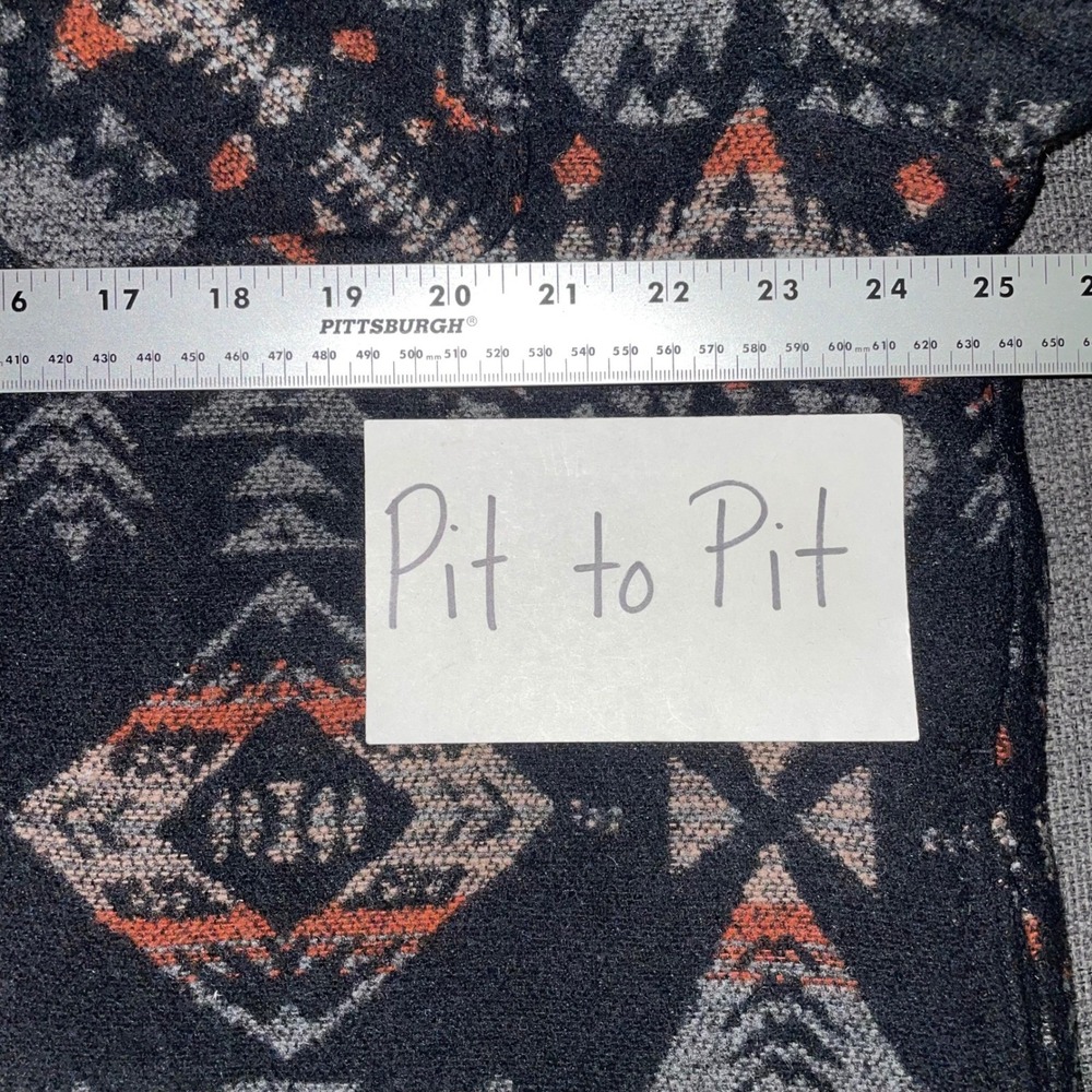 NEW Jachs New York Wool Blend Sherpa Lined Shirt Jacket Aztec Print NWT Mens XL - Picture 5 of 8